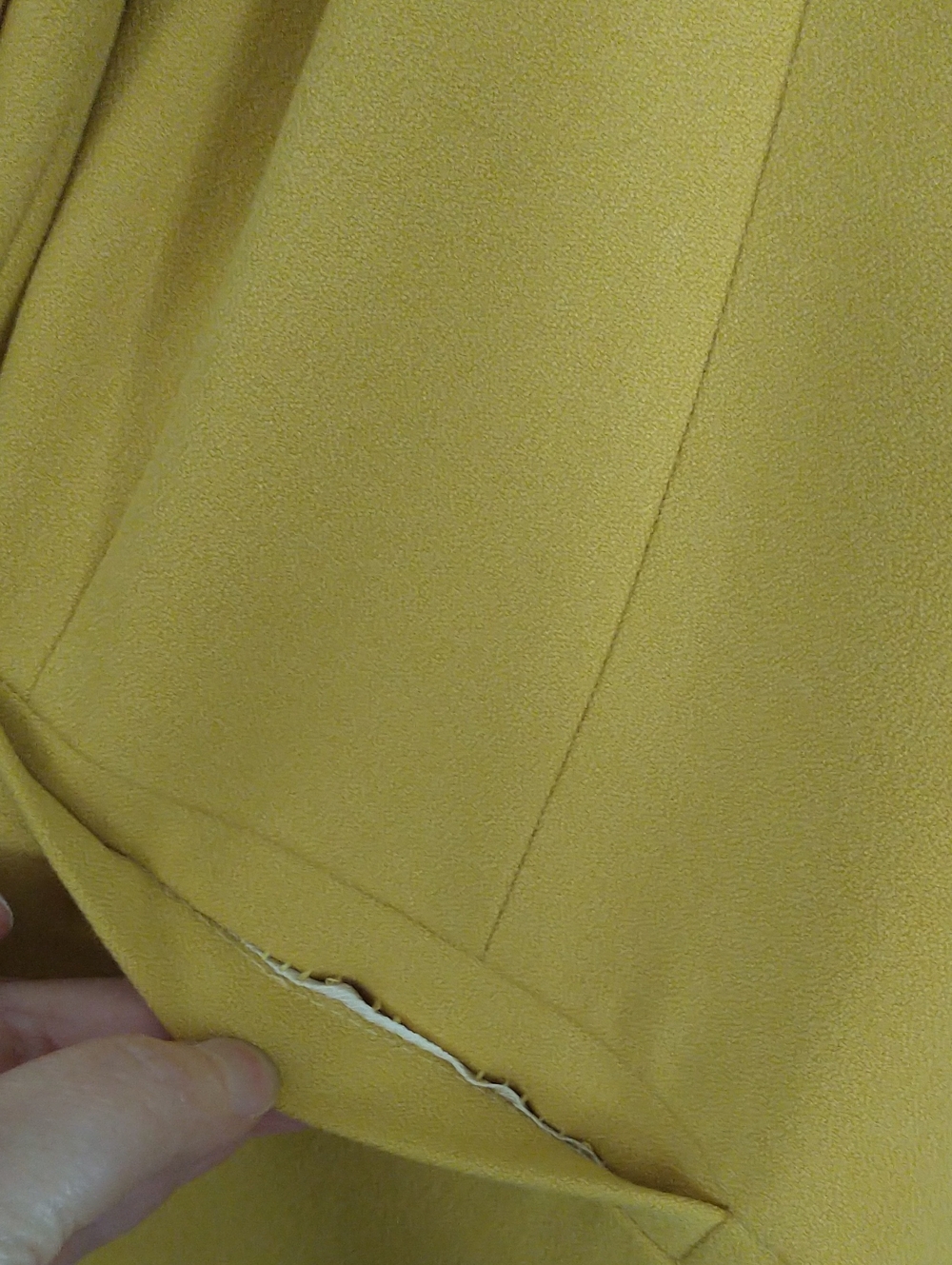 Zara Inverted Lapel Blazer - Picture 8 of 9